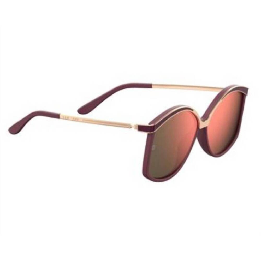 NEW ELIE SAAB women's 023/g/s sunglasses in matte wine gold